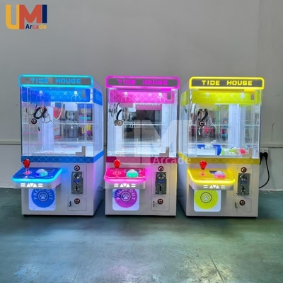 Popular Table Top Claw Machine Children Plush Toys Mini Claw Machine Prizes Coin-Operated Vending Arcade Game for Kids Play Area