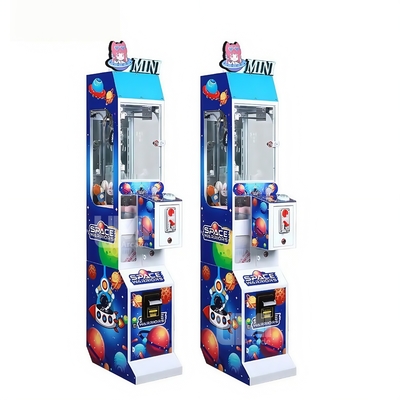 High-Quality Arcade Mega Mini Claw Machine Space-Saving Tall Claw Machine Custom Options Vending Game Plush Toys Coin Operated