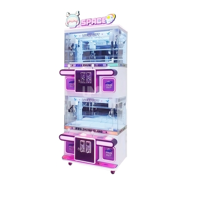 Wholesale Coin Operated  Mini Claw Machine Small Plush Toy Vending Machine Arcade Games 4 Player Prizes Claw for Kids and Adults