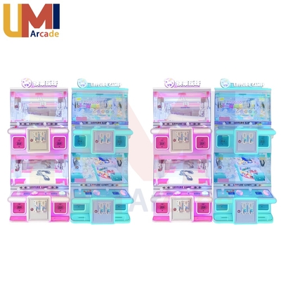 Wholesale Coin Operated  Mini Claw Machine Small Plush Toy Vending Machine Arcade Games 4 Player Prizes Claw for Kids and Adults