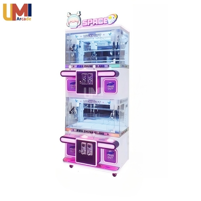 Hot Selling Mini Claw Machine Custom logo Coin-operated Boutique Plush Toys Arcade Game Vending Machine for Mall & FEC Use