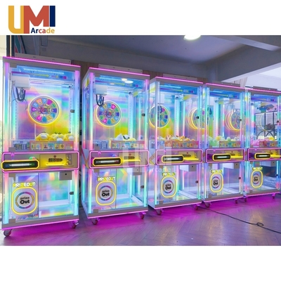 New Design Coin-Operated Claw Machine Prize Wheel Arcade Games Plush Toys Labubu Blind Box Gift Shop Claw Game Vending Machine