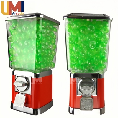 UMI Colorful  Bubble Gum Candy Dispenser Mini Square Pinball Machine Candy Bulk Vending Machine