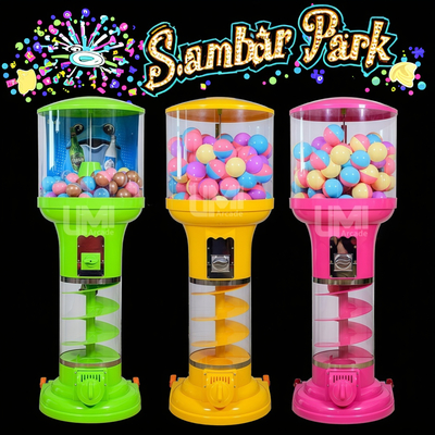 Factory Price 75-100mm Capsule Toys Vending Machine Plastic Zinc Alloy English Spanish Japanese