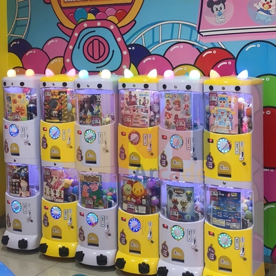 Interesting Cartoon Capsule Toy Vending Dispenser Coin Operated Coin-Operated Games Machine