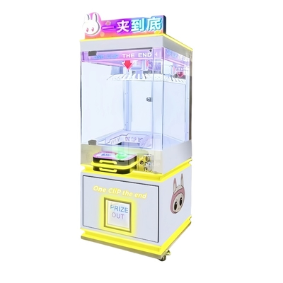 Custom Coin-Operated Arcade Vending Games 40 Clips Prize Gift Claw Machine Game