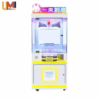Custom Coin-Operated Arcade Vending Games 40 Clips Prize Gift Claw Machine Game