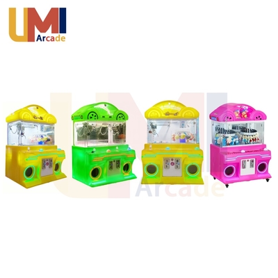 Coin-operated 2 Player Vending Machines Mini Prize Toys Gaming Clip and Claw Crane Arcade Machine for Kids