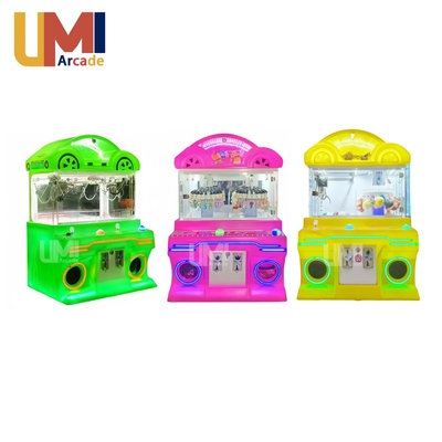 Coin-operated 2 Player Vending Machines Mini Prize Toys Gaming Clip and Claw Crane Arcade Machine for Kids