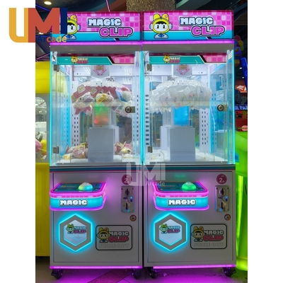 Newest Coin-Operated Prize Machine Stickers Small Toys Vending Arcade Game Fun Magic Clip Vending Machines