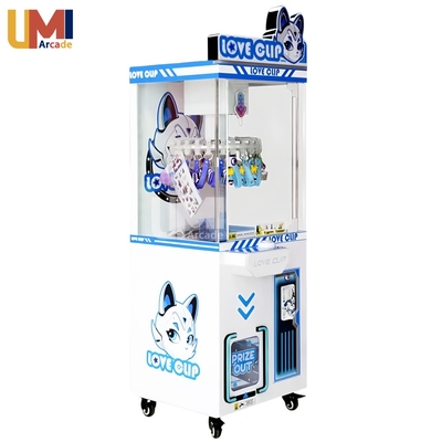 Factory Wholesale Clip Claw Coin Operated Arcade Game Prize out Vending Machine Gift Prize Clip Machine