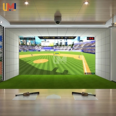 Indoor Sport Baseball Simulator Interactive Baseball Shooting Machine  for Indoor Playground Amusement Equipment