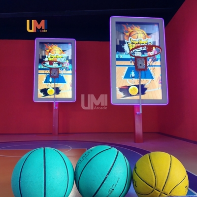 Shooting Machine Basketball Arcade Game Coin Operated Basketball Machine Competition Interactive Indoor Amusement Equipment
