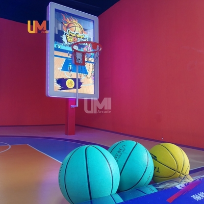 Shooting Machine Basketball Arcade Game Coin Operated Basketball Machine Competition Interactive Indoor Amusement Equipment