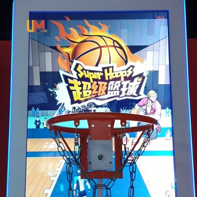Shooting Machine Basketball Arcade Game Coin Operated Basketball Machine Competition Interactive Indoor Amusement Equipment