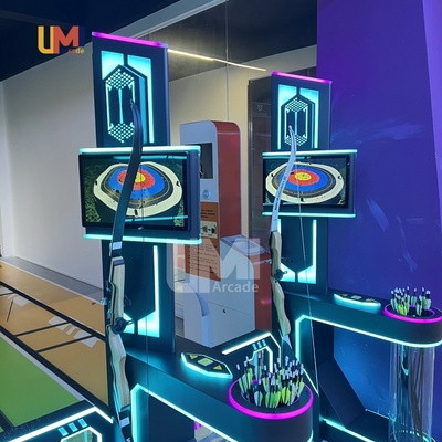 Coin-Operated Archery Game Target Shooting Machine Equipment with Real-Time Feedback Screen for Indoor Sport Playrooms
