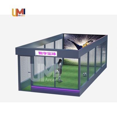 Indoor Football Simulator Sport Football Shooting Equipment with Motion-Sensing Team Building Game for Indoor Entertainment Game
