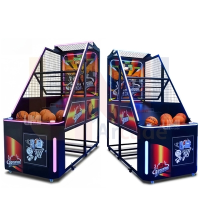 Coin Operated Basketball Hoop Arcade Game Machine Basketball Machine Shooting Basketball Ball Training Equipment for Sale