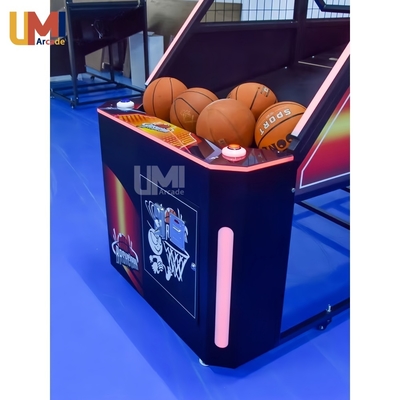 Coin Operated Basketball Hoop Arcade Game Machine Basketball Machine Shooting Basketball Ball Training Equipment for Sale