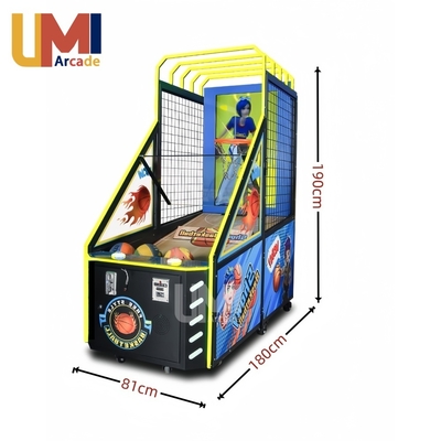 Basketball Arcade Game Machine Coin Operated Games 42-inches LCD Kids Basketball Training Equipment for Shopping Mall