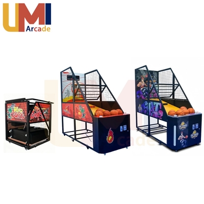 Low Price Basketball Hoop Machine Coin Operated Basketball Arcade Games Machine Foldable Street Basketball