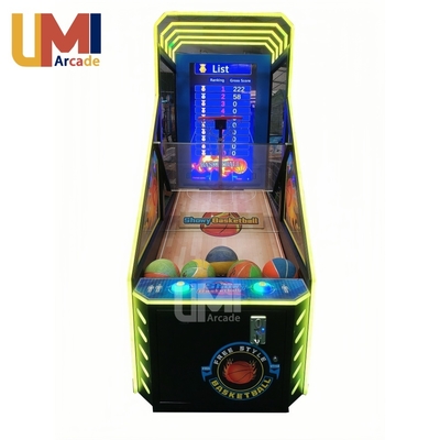 Kids Basketball Shoot Machine Basketball Arcade Game Machine Video Game for Children Indoor Playground Amusement Park