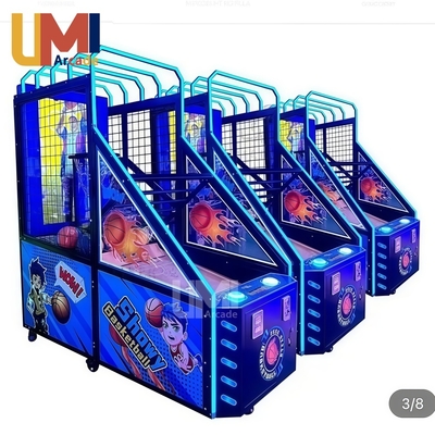 Kids Basketball Shoot Machine Basketball Arcade Game Machine Video Game for Children Indoor Playground Amusement Park
