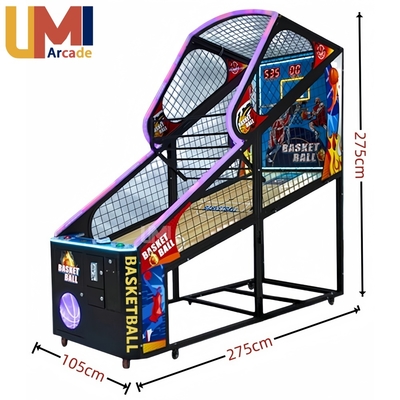 NBA Basketball Arcade Coin Operated Game Pelota De Basketball Shoot Machine for Adult Teenagers Youth Game Amusement Park