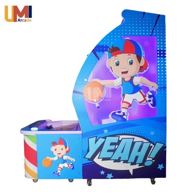 Kids Mini Basketball Shoot Machine Coin Operated  Basketball Arcade Game for Indoor Children Playground Amusement
