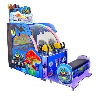 Coin- Operated Children Arcade Games Monster Realms Ball Shooting Machine Redemption Game Machine Sale for Kids Playground