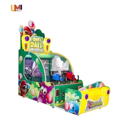 Children's Indoor Arcade Shooting Machine Crazy Ball Shooting Interactive Video Game for Kids Amusement Park