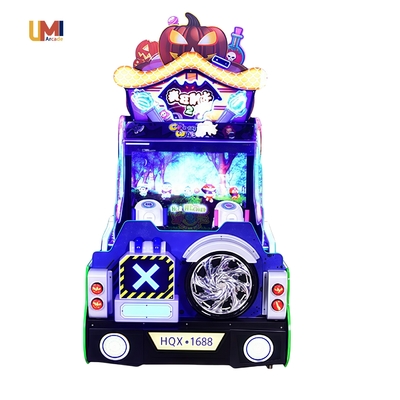 Crazy Water Shooting Arcade Kids Game Machine Coin-Operated Shooting Simulator 1 Year Metal Plastic for  Children
