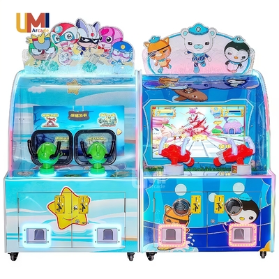Indoor Kids Interactive Water Gun Arcade Machine 32-Inch Video Shooting 2-Player Token Coin-operated Arcade Games for Sale