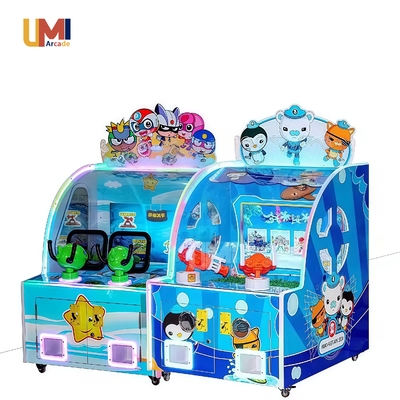 Indoor Kids Interactive Water Gun Arcade Machine 32-Inch Video Shooting 2-Player Token Coin-operated Arcade Games for Sale