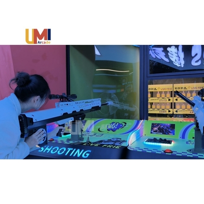 Customizable Multiplayer Target Shooting Arcade Machine Coin Operated Games for Kids and Adults