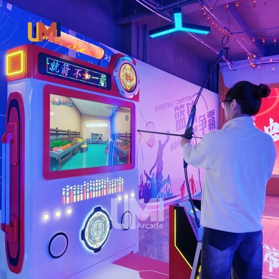 Interactive Laser Positioning Simulated Archery Shooting Arcade Machine Coin Operated Games Machine for Shopping Mall