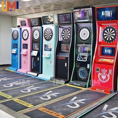 Coin Operated Durable Soft Tip Dart Machine with Real Time Scoring Arcade Shooting Game for Indoor Playground