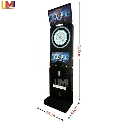Interactive bar Game Dual Screen Electronic Dart Machine Electronic Dartboard Arcade Darts Game for Home and Commercial Use