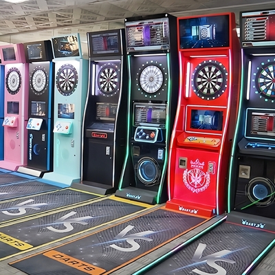 Coin-Operated Electronic Darts Machine for Bars Clubs Commercial Use Indoor Arcade Game for Sports Shooting Dart Board Sport