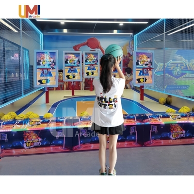 Shooting Machine Basketball Arcade Game Coin Operated Basketball Machine Competition Interactive Indoor Amusement Equipment
