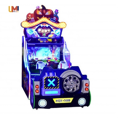 Crazy Water Shooting Arcade Kids Game Machine Coin-Operated Shooting Simulator 1 Year Metal Plastic for  Children