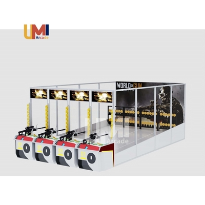 Customizable Multiplayer Target Shooting Arcade Machine Coin Operated Games for Kids and Adults