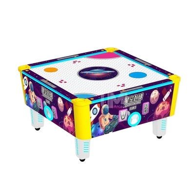 Air Hockey Table 4 Player Arcade Game Machine Ice Hockey Coin Operated Hockey Shooting Games for Kids and Adults Entertainment