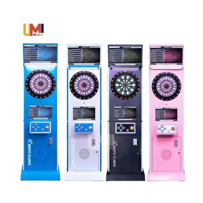 Commercial Indoor Sports Automatic Scoring Metal Dart Machine 6+ Years for Game Centers Spanish & Japanese Language Metal Board